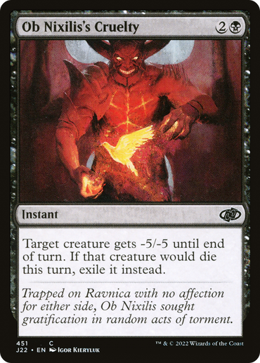 Ob Nixilis's Cruelty [Jumpstart 2022] 