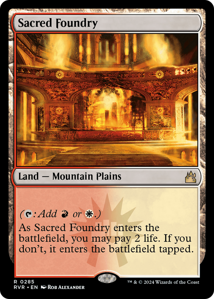 Sacred Foundry [Ravnica Remastered] 