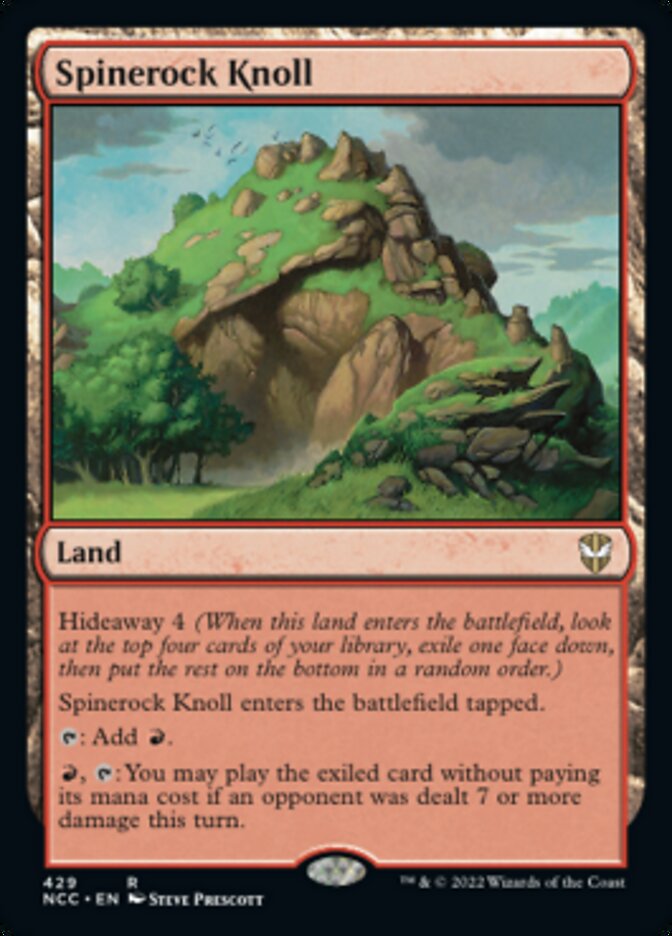 Spinerock Knoll [Streets of New Capenna Commander] 