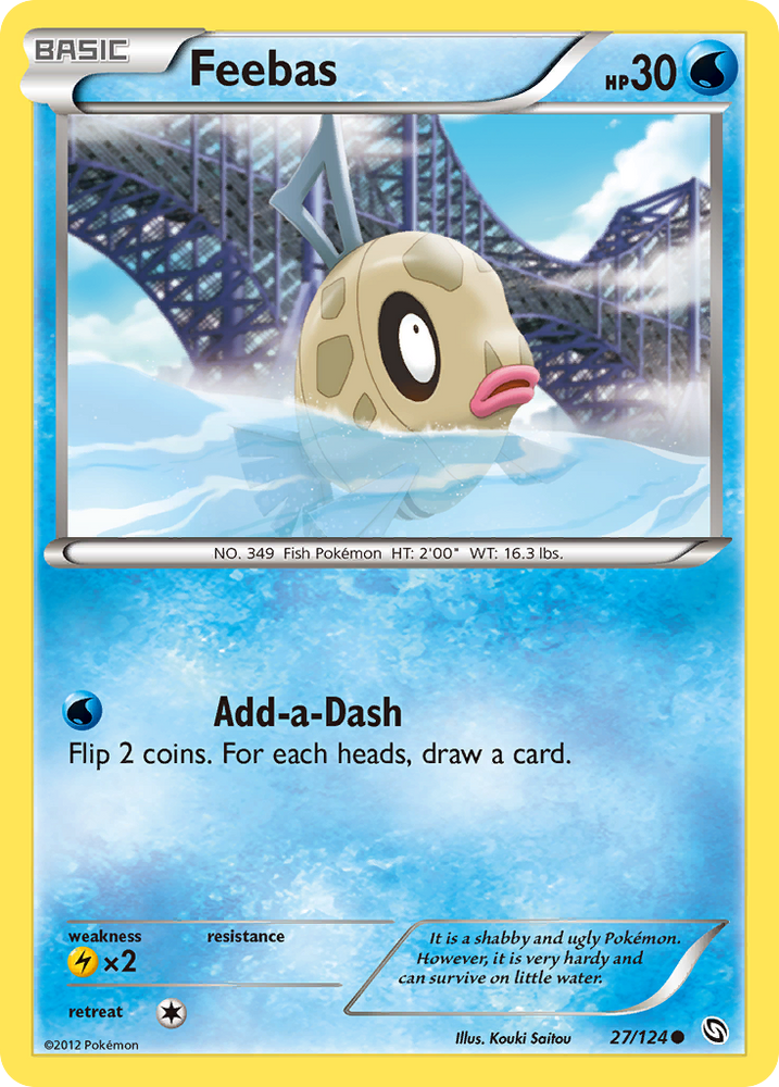Feebas (27/124) [Black &amp; White: Dragons Exalted] 
