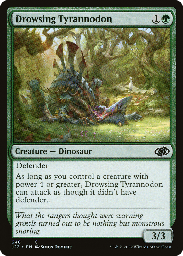 Drowsing Tyrannodon [Jumpstart 2022] 