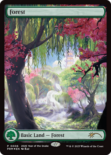 Forest (Year of the Snake 2025) [Standard Showdown Promos]