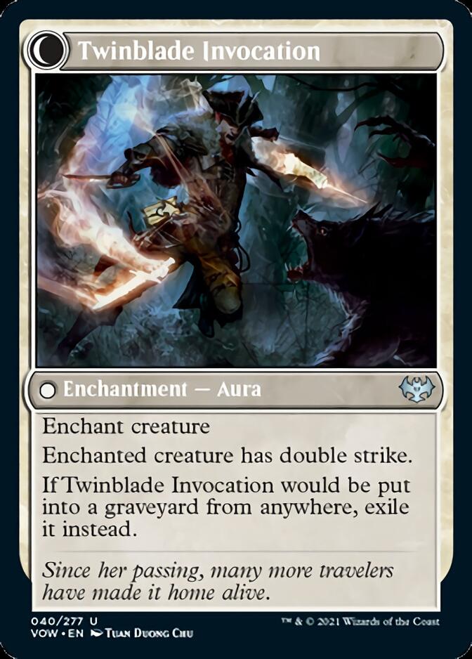 Twinblade Geist // Twinblade Summon [Innistrad: Crimson Vow] 