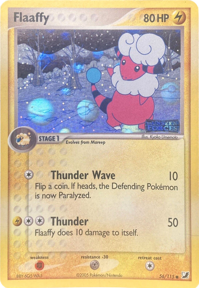 Flaaffy (56/115) (Stamped) [EX: Unseen Forces] 