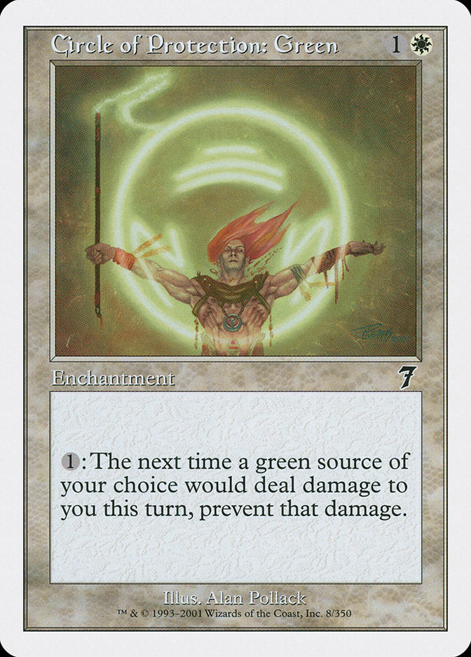 Circle of Protection: Green [Seventh Edition] 