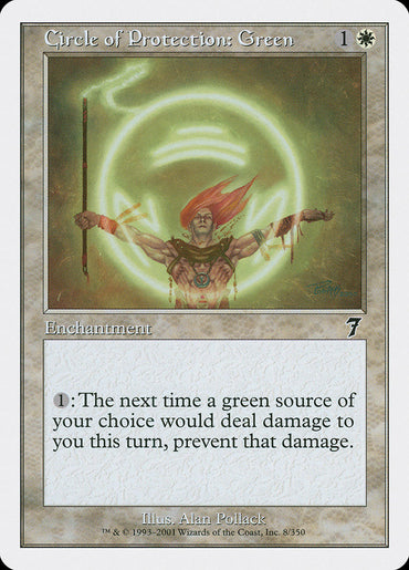 Circle of Protection: Green [Seventh Edition] 