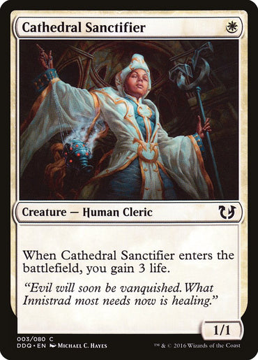 Cathedral Sanctifier [Duel Decks: Blessed vs. Cursed] 