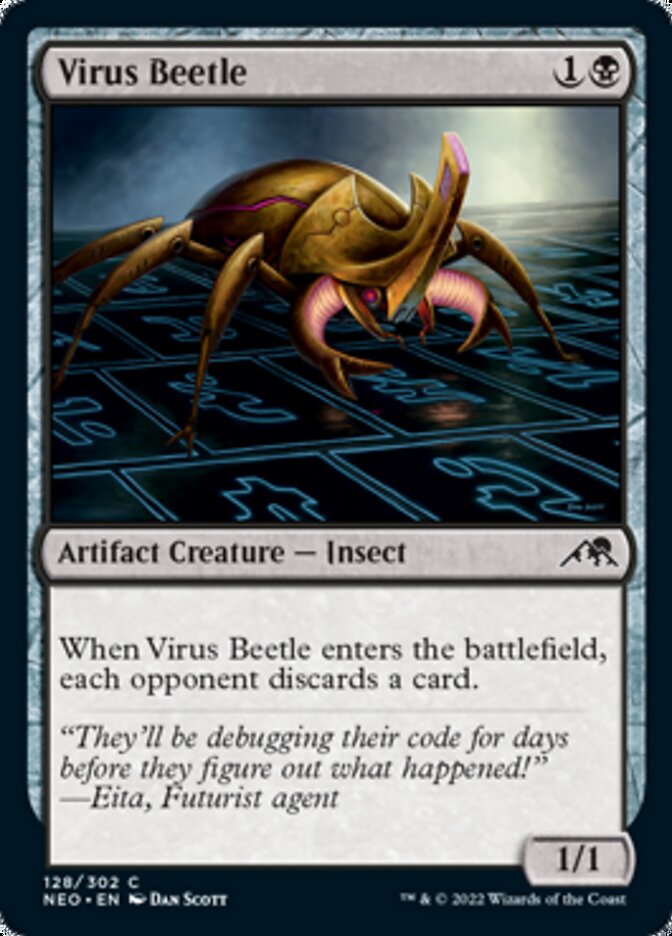 Virus Beetle [Kamigawa: Neon Dynasty] 