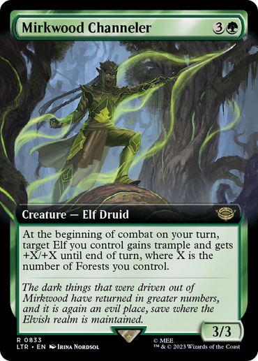 Mirkwood Channeler (Extended Art) [The Lord of the Rings: Tales of Middle-Earth] 