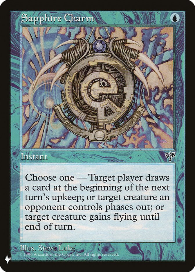 Sapphire Charm [Mystery Booster] 