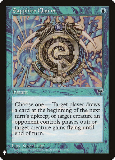 Sapphire Charm [Mystery Booster] 