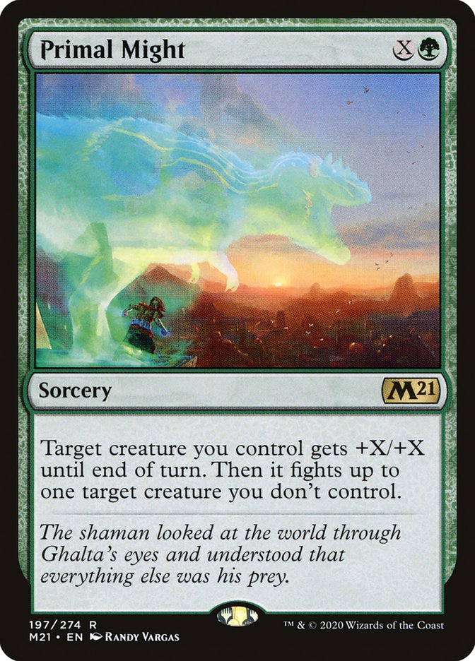 Primal Might [Core Set 2021] 