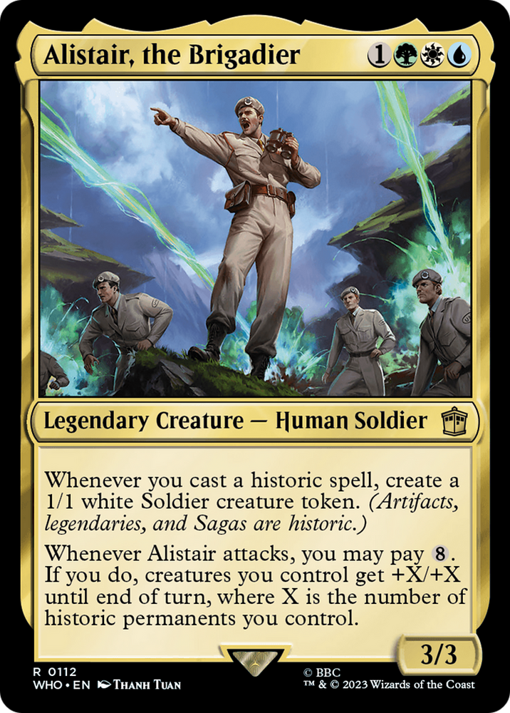 Alistair, the Brigadier [Doctor Who] 