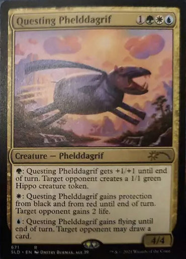Questing Phelddagrif (671) [Secret Lair Drop Promos] 