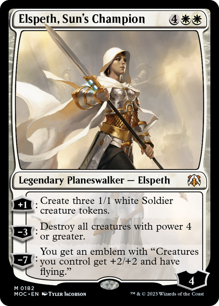 Elspeth, Sun's Champion [March of the Machine Commander] 