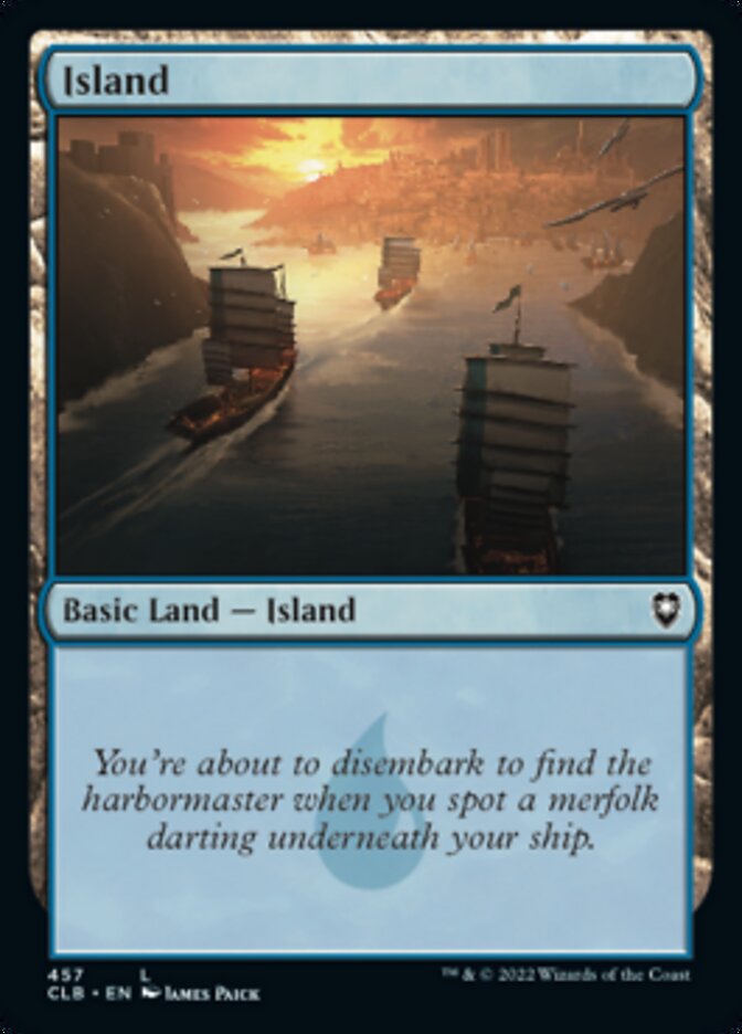 Island (457) [Commander Legends: Battle for Baldur's Gate] 