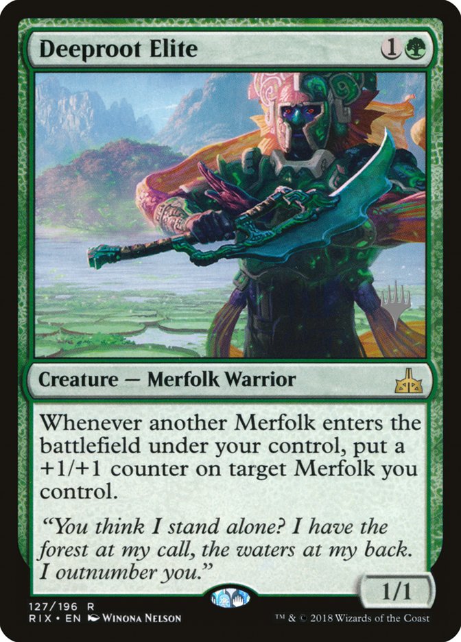 Deeproot Elite (Promo Pack) [Rivals of Ixalan Promos] 