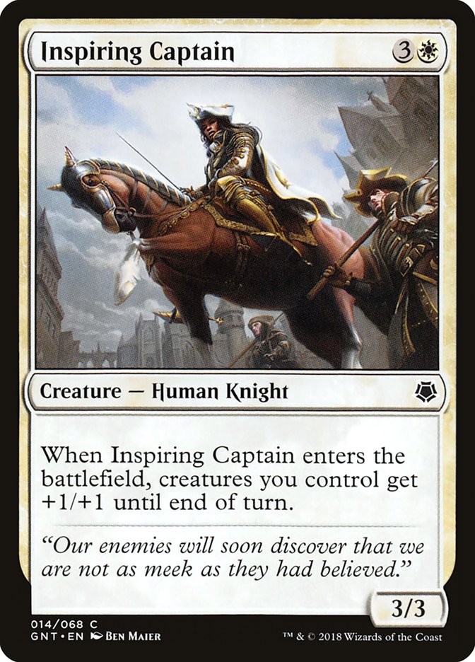 Inspiring Captain [Game Night 2018] 