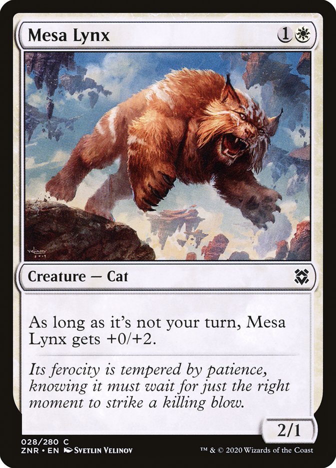 Mesa Lynx [Zendikar Rising] 