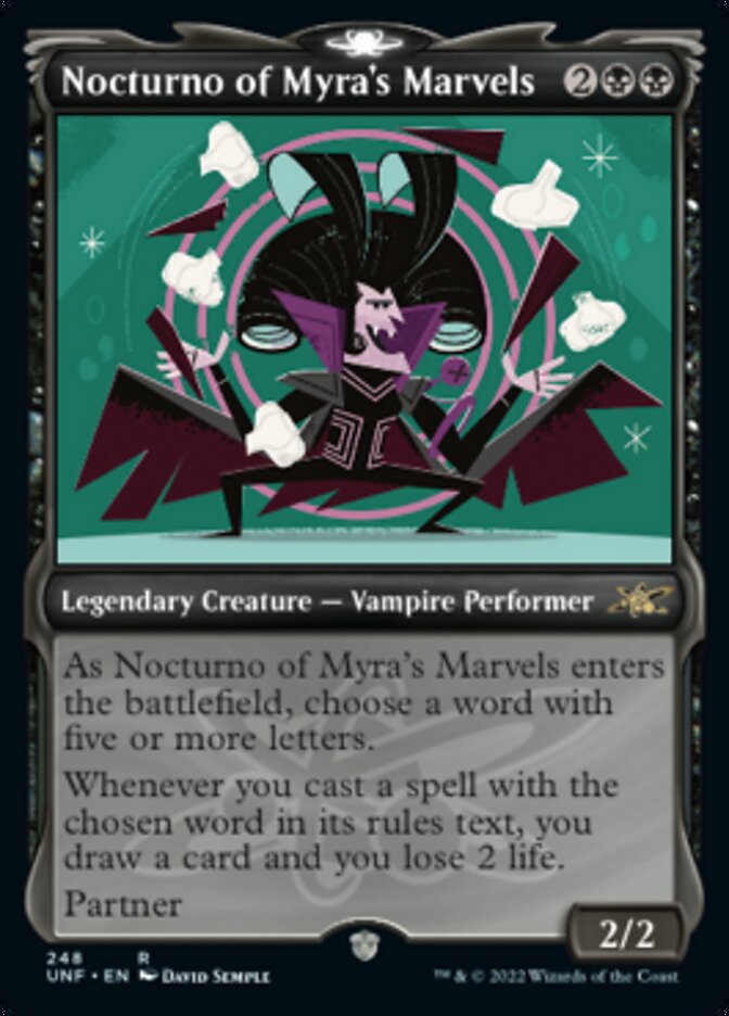 Nocturno of Myra's Marvels (Showcase) [Unfinity] 