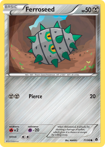 Ferroseed (71/98) [Black &amp; White: Emerging Powers] 