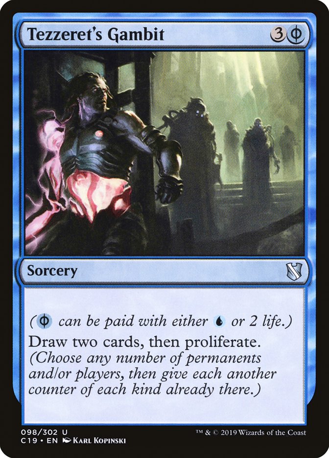 Tezzeret's Gambit [Commander 2019] 