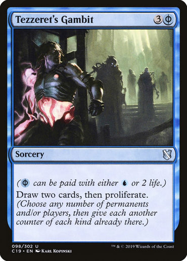 Tezzeret's Gambit [Commander 2019] 