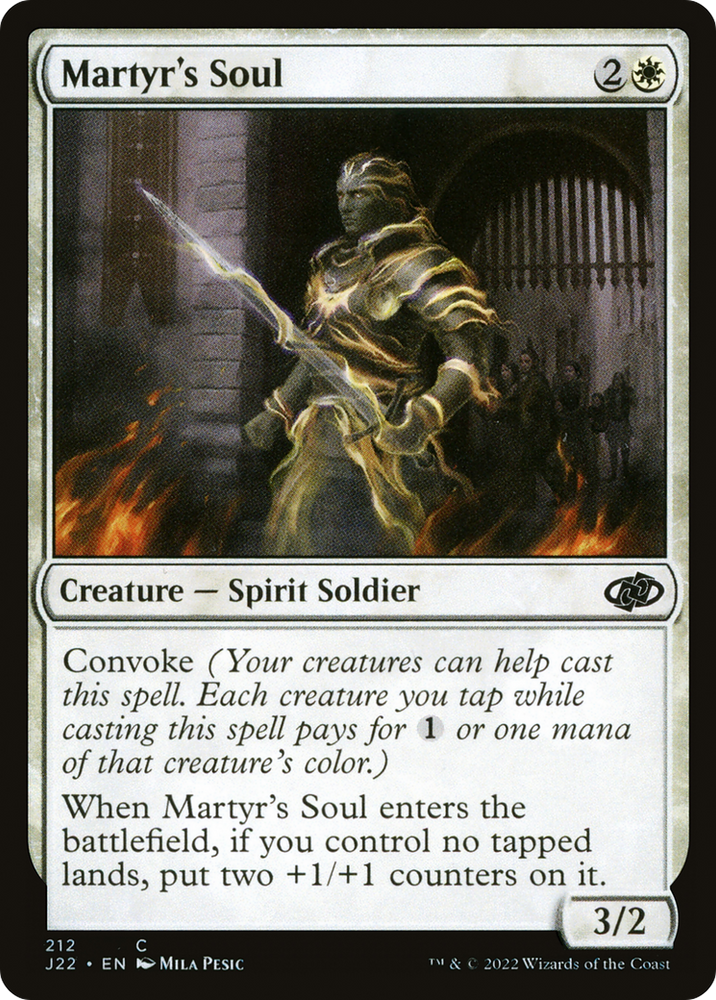 Martyr's Soul [Jumpstart 2022] 