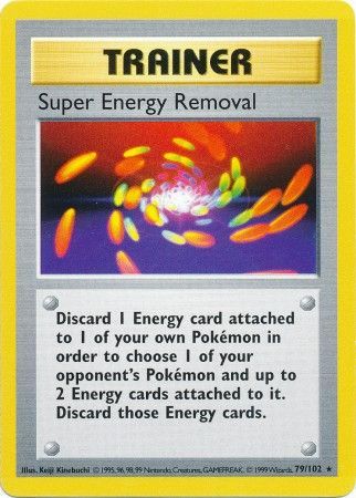 Super Energy Removal (79/102) [Base Set Shadowless Unlimited] 