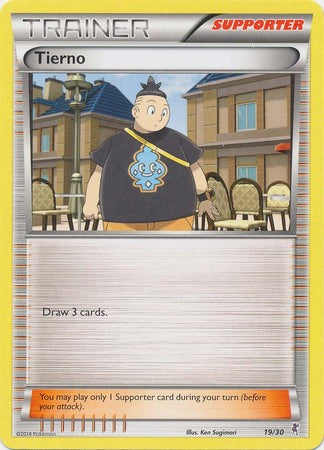 Tierno (19/30) [XY: Trainer Kit 1 - Bisharp] 