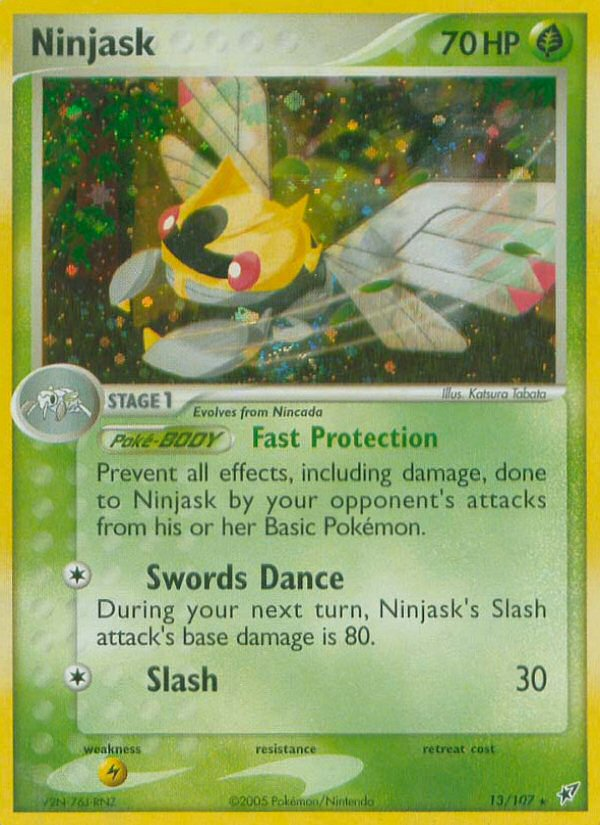 Ninjask (13/107) [EX: Deoxys] 