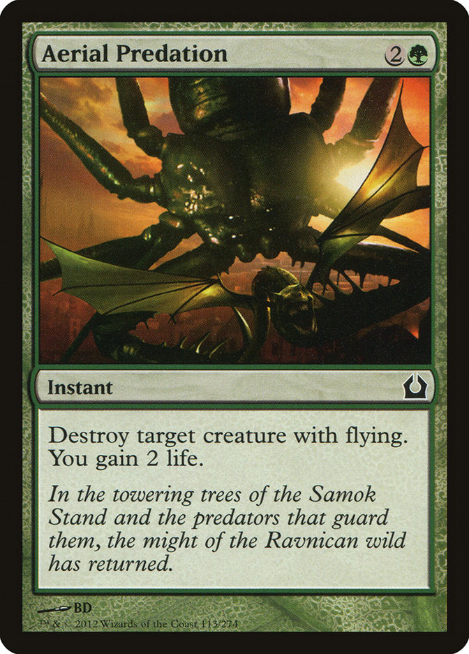 Aerial Predation [Return to Ravnica] 