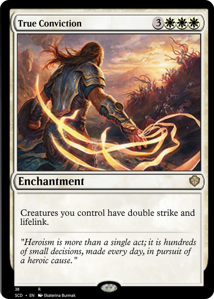 True Conviction [Starter Commander Decks] 