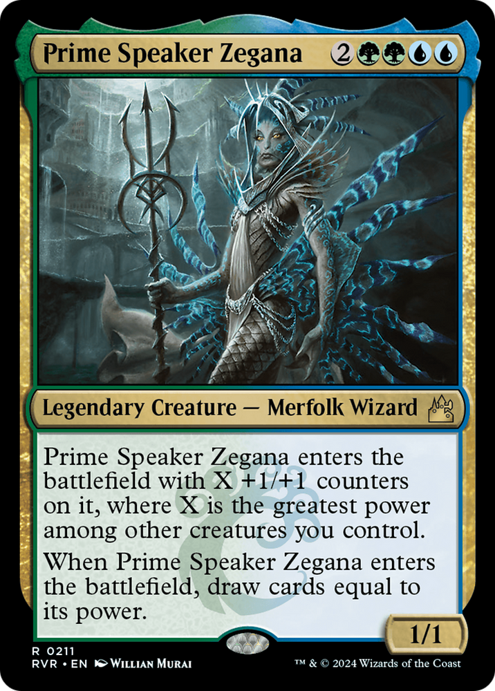 Prime Speaker Zegana [Ravnica Remastered] 