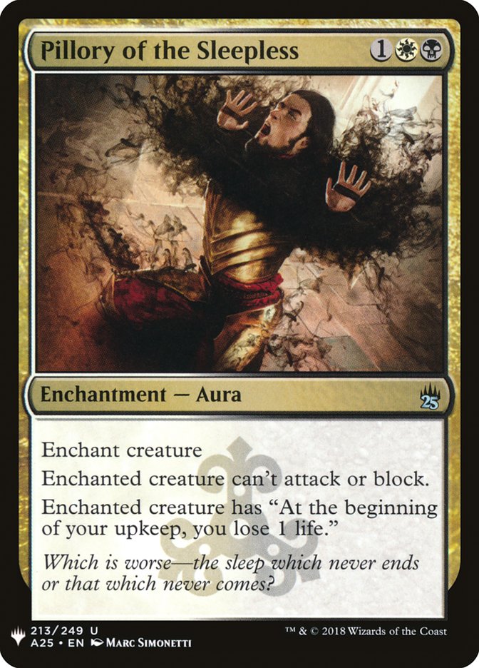 Pillory of the Sleepless [Mystery Booster] 