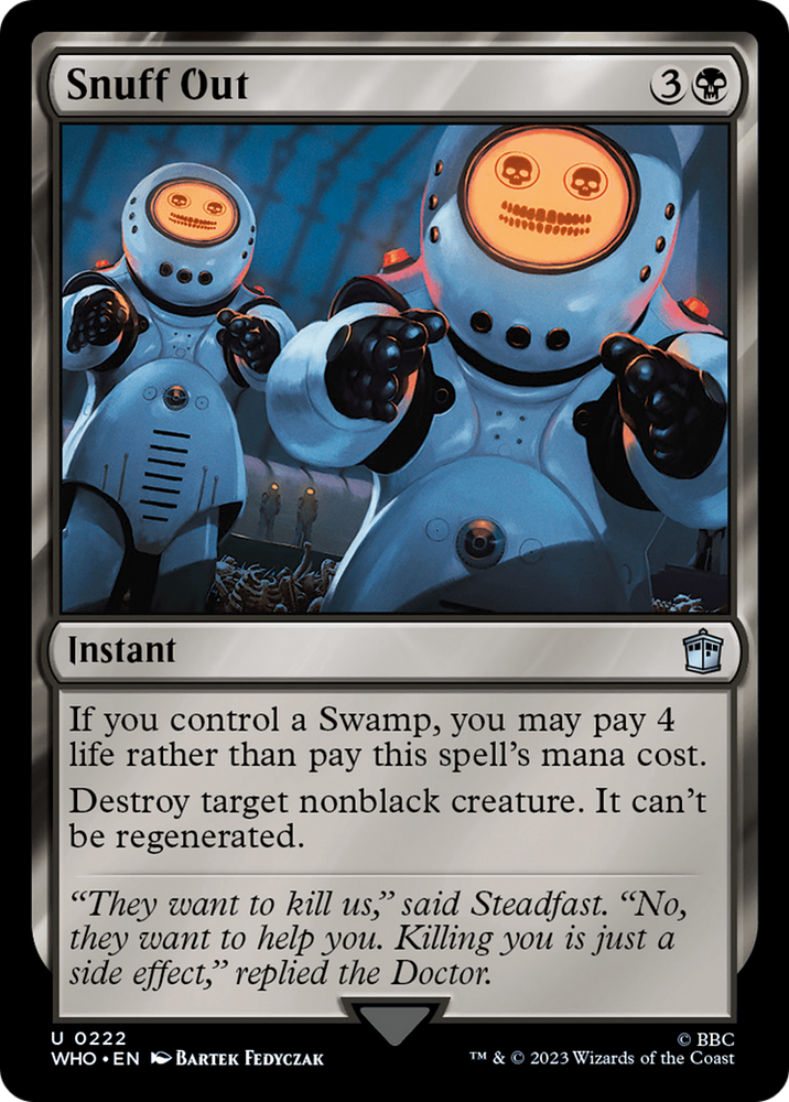 Snuff Out [Doctor Who] 