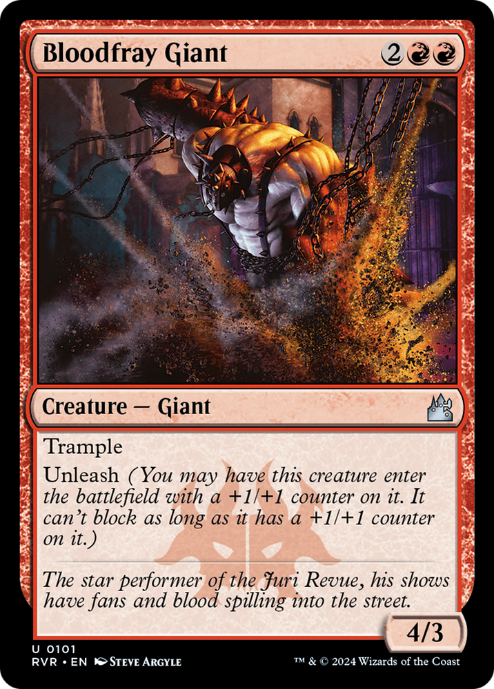Bloodfray Giant [Ravnica Remastered] 