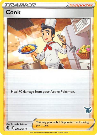 Cook (228/264) (Eevee Deck) [Battle Academy 2022] 