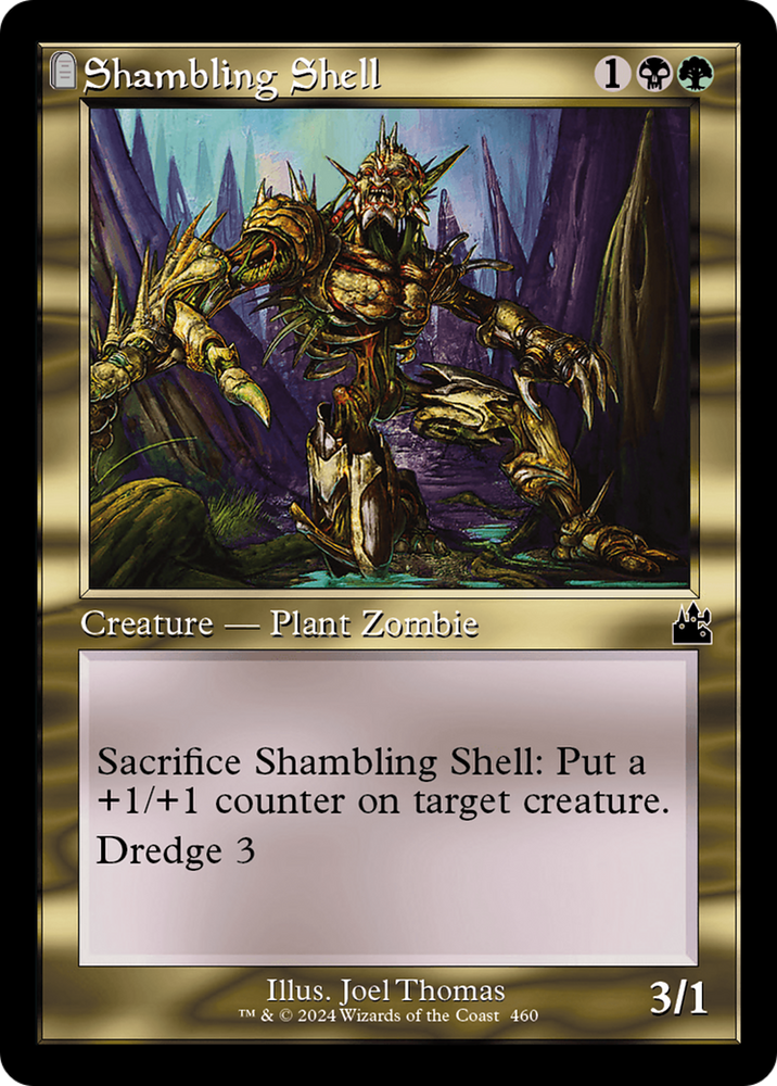 Shambling Shell (Retro Frame) [Ravnica Remastered] 