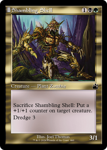 Shambling Shell (Retro Frame) [Ravnica Remastered] 