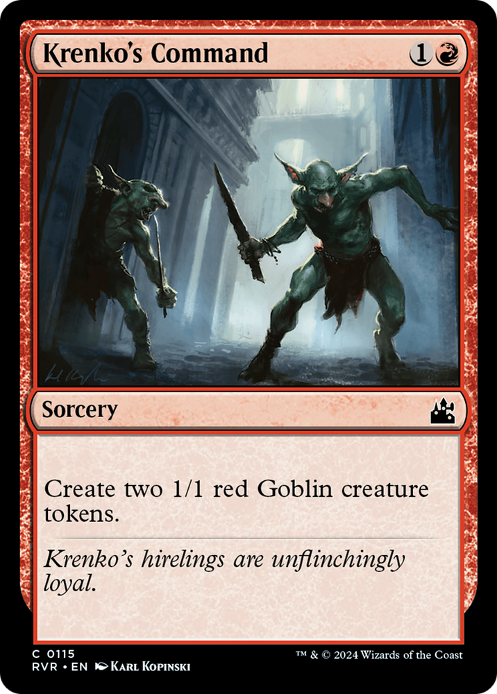 Krenko's Command [Ravnica Remastered] 