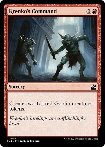 Krenko's Command [Ravnica Remastered] 