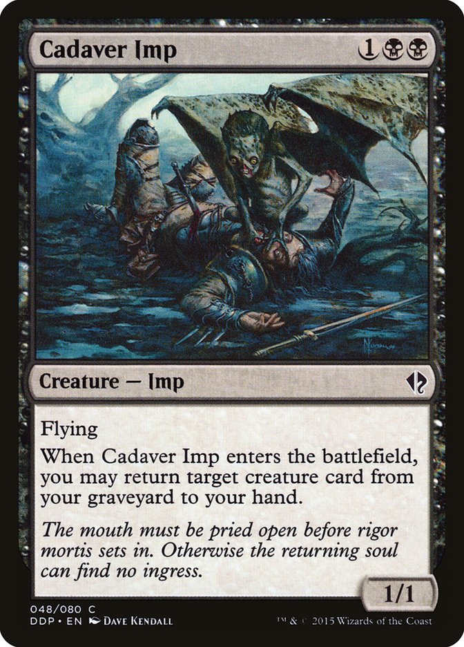Cadaver Imp [Duel Decks: Zendikar vs. Eldrazi] 