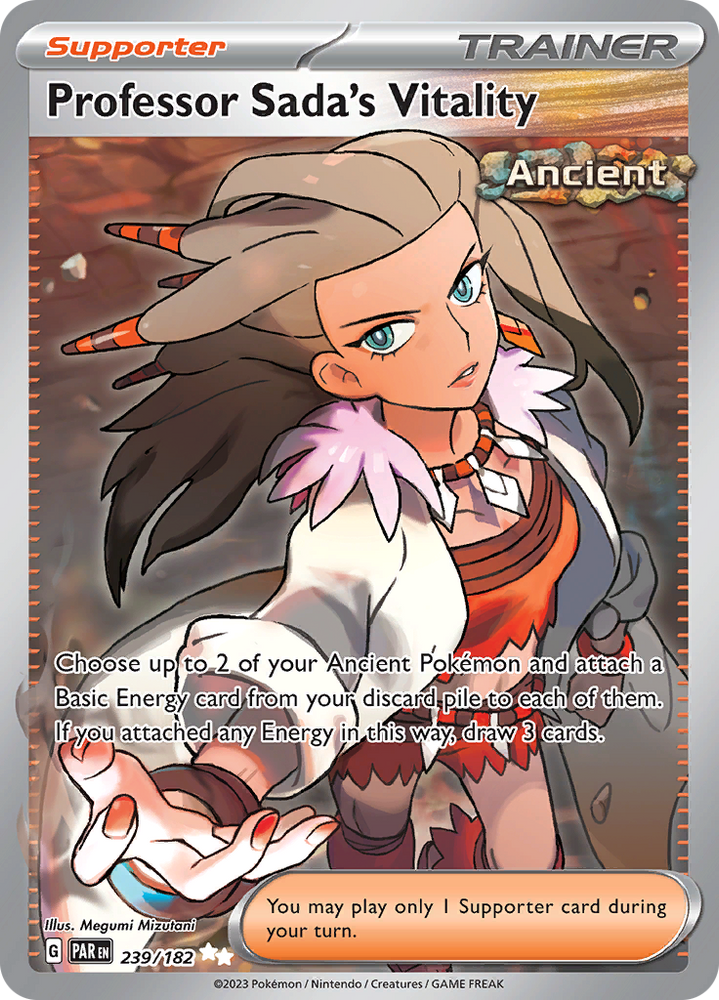 Professor Sada's Vitality (239/182) [Scarlet &amp; Violet: Paradox Rift] 