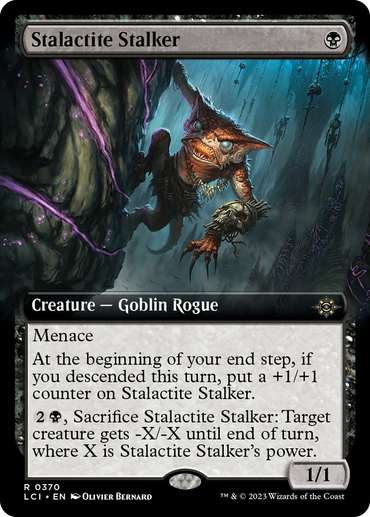 Stalactite Stalker (Extended Art) [The Lost Caverns of Ixalan] 
