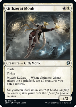 Githzerai Monk [Commander Legends: Battle for Baldur's Gate] 