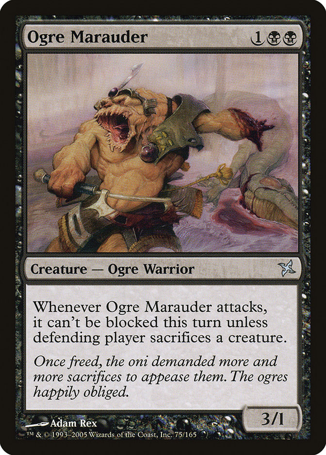 Ogre Marauder [Betrayers of Kamigawa] 