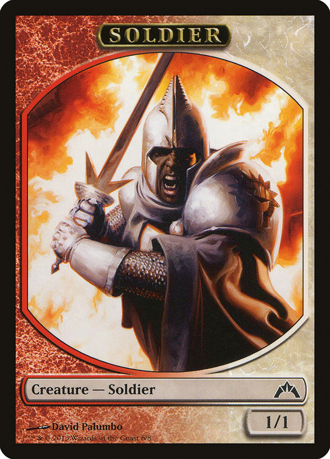 Soldier Token [Gatecrash Tokens] 