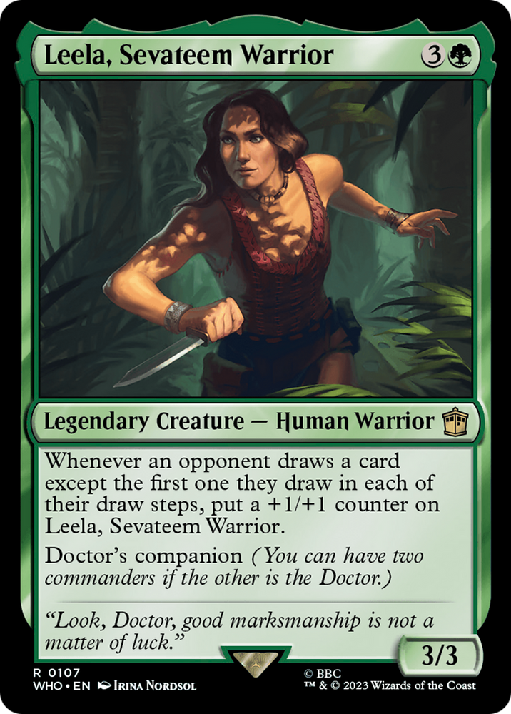 Leela, Sevateem Warrior [Doctor Who] 