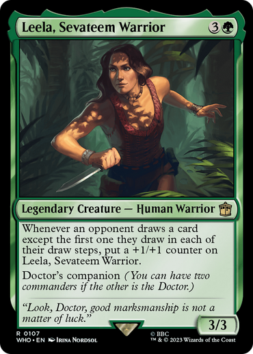 Leela, Sevateem Warrior [Doctor Who] 